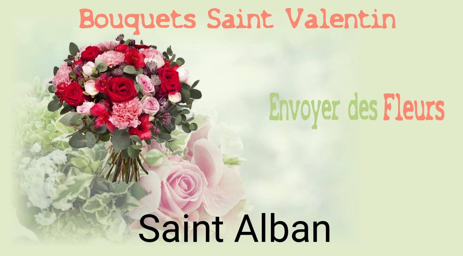 Roses de Saint-Valentin livrées à Saint-Alban
